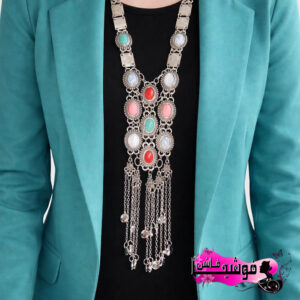 قلادة فضية أنتيك مميزة