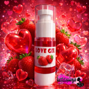 جل النكهات للجسم بنكهة الفراولة