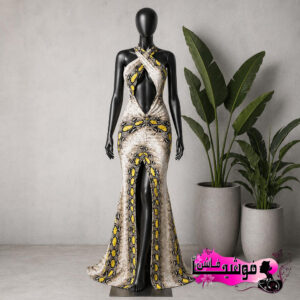 فستان طويل مميز