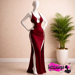 فستان طويل مميز