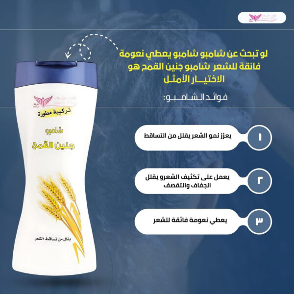 ⁦شامبو جنين القمح من كويت شوب⁩ - الصورة ⁦7⁩
