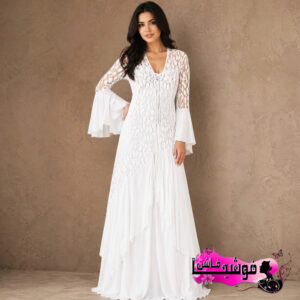 طقم لانجري مميز أبيض يصلح لعرايس