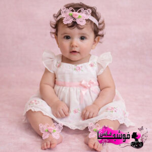 طقم فراشات بنوتي للمواليد