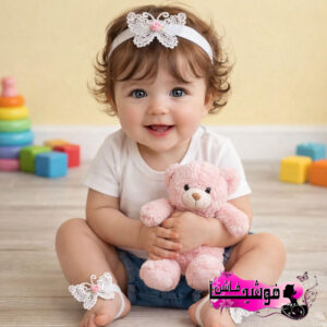 طقم فراشات بنوتي للمواليد