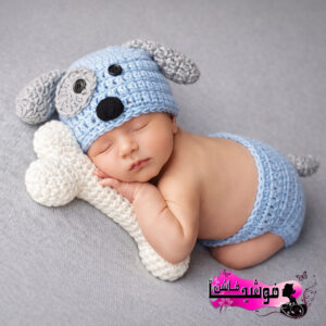 زي مواليد مميز للتصوير