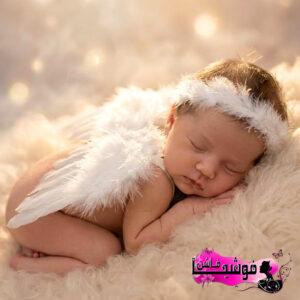 زي مواليد مميز للتصوير