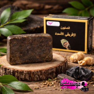الصابون الأفريقي الأسود من كويت شوب